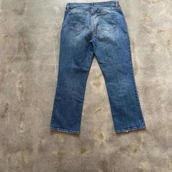 J Brand Adele Crop ankle Straight leg High Rise RIVAL Denim Jeans 27 -- 8334E476 - Picture 10 of 13